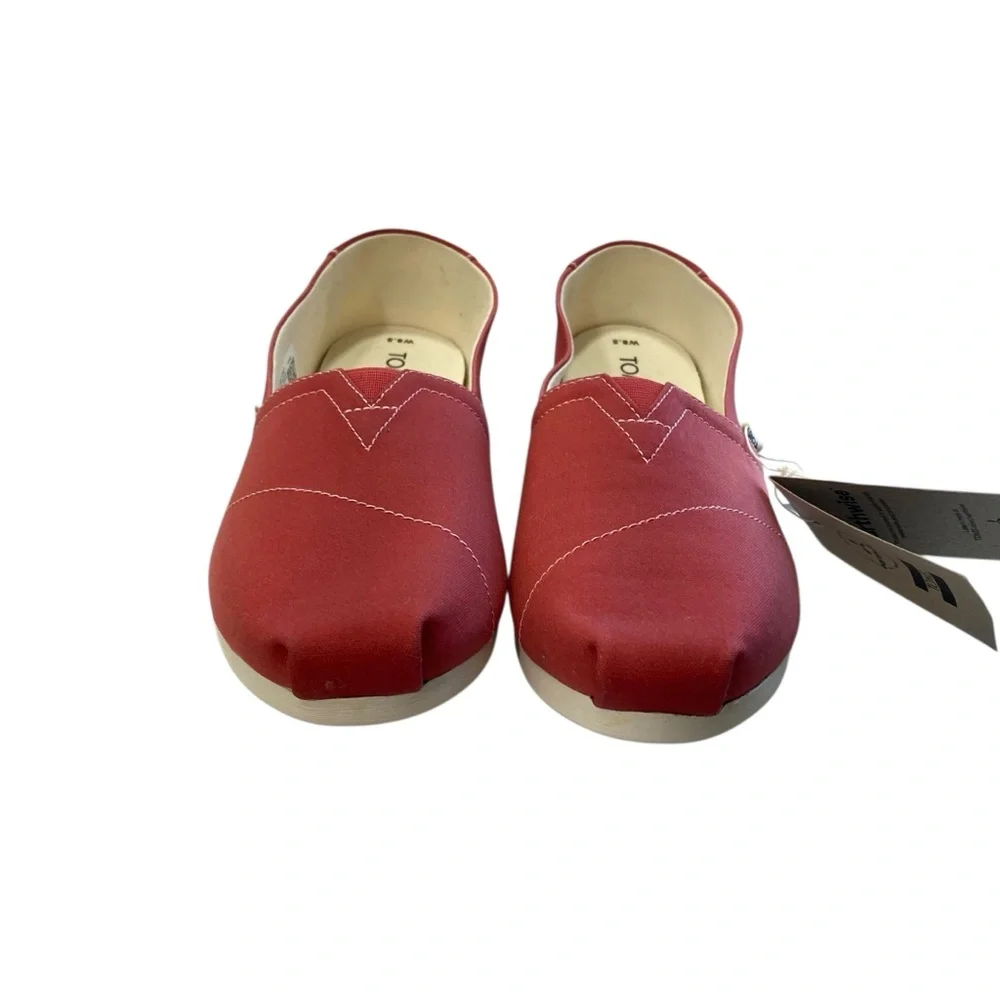 Toms New Earthwise Alpargata Classy Tie Dye Pink‎ Mauve 8.5 Canvas Ortholite